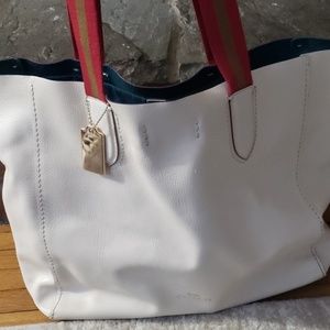 Leather Coach Tote